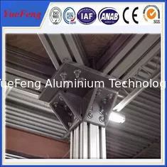 roller material profiles aluminium extrusion,t slot extruded anodized aluminum profiles