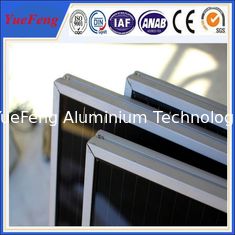 FOB shanghai solar energy electrial aluminum profile, OEM solar panel aluminum frame