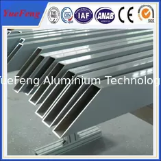 aluminum tube anodized colored/ Custom aluminum profile tube/ aluminum alloy profile tube