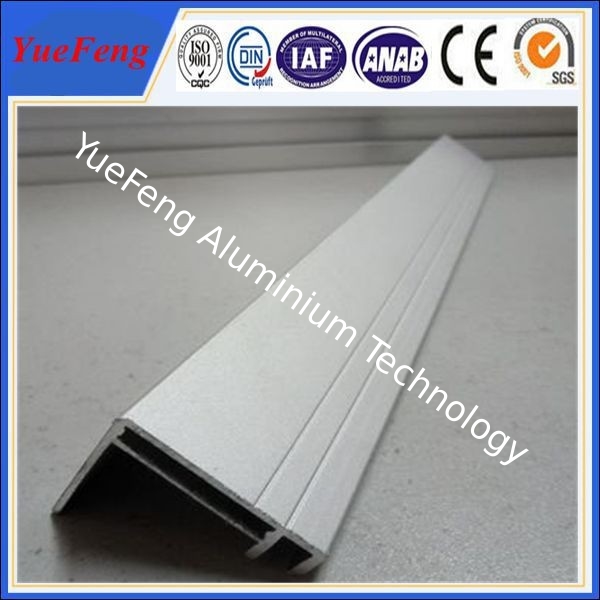sand blasting Silvery anodized aluminum solar mounting frame manufacturers