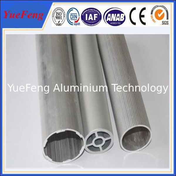 6063 Round aluminium tube/pipe, customized aluminum 6063 round tubes
