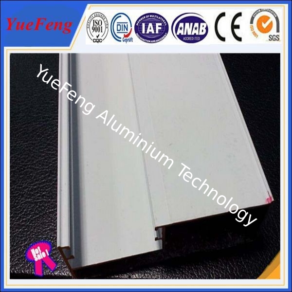 China extrusion supplier of aluminium windows white powder coating