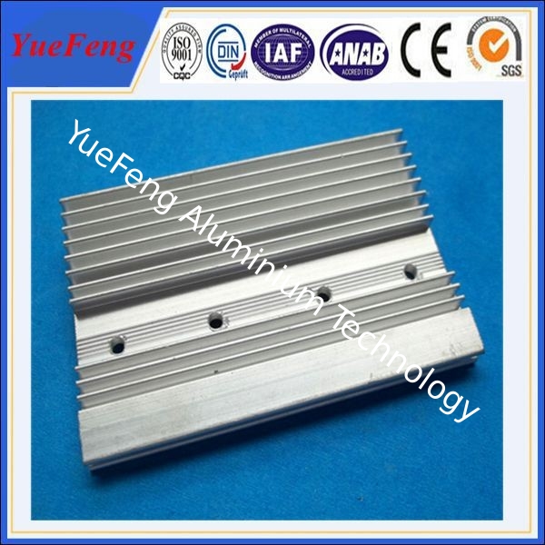 aluminium extrusion t5 aluminium heatsink supplier, 6063 aluminum profiles heatsink fin