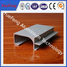 L shape industrial anodize aluminium profile, silver anodized aluminium extrusion angle