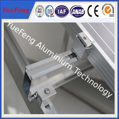 Aluminum Solar Rail Mounting Structures, solar panel mounting aluminum rail