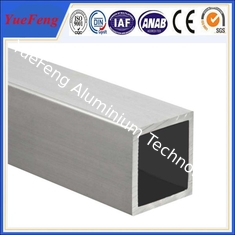 China top aluminium square tube standard size,customized size aluminium hollow tube