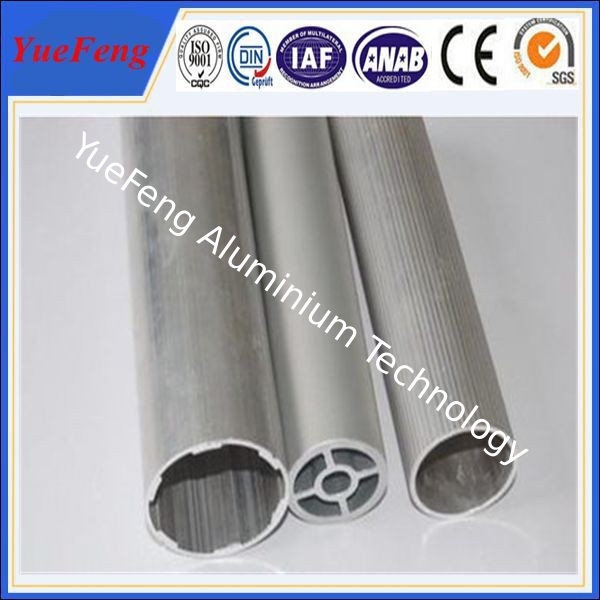 6063 Round aluminium tube/pipe, customized aluminum 6063 round tubes