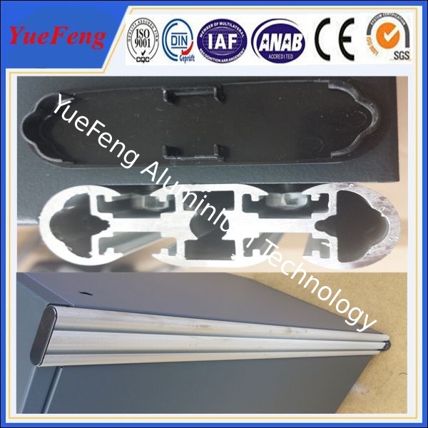 Anodizing Aluminium Extrusion for Cabinet/Wardrobe Sliding Door