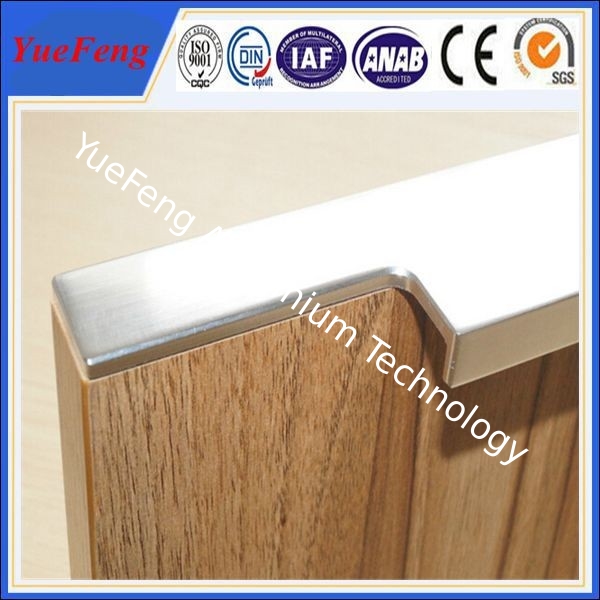 hot selling aluminum cabinet edge handle profile in china