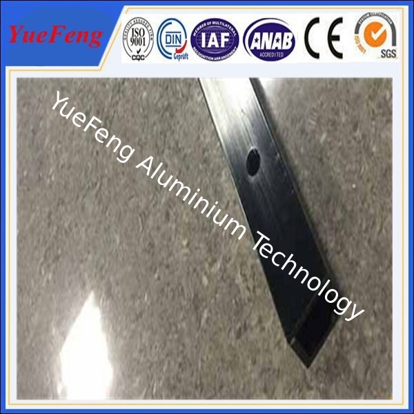 6061 t6 aluminum quality factory square tube extrusion profile / cnc drilling square tube