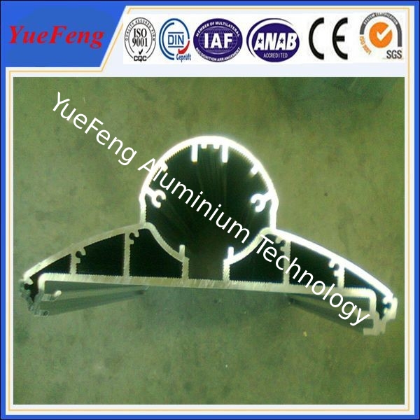 6061/6063 aluminium material, aluminum hollow profile for industrial, industrial aluminum